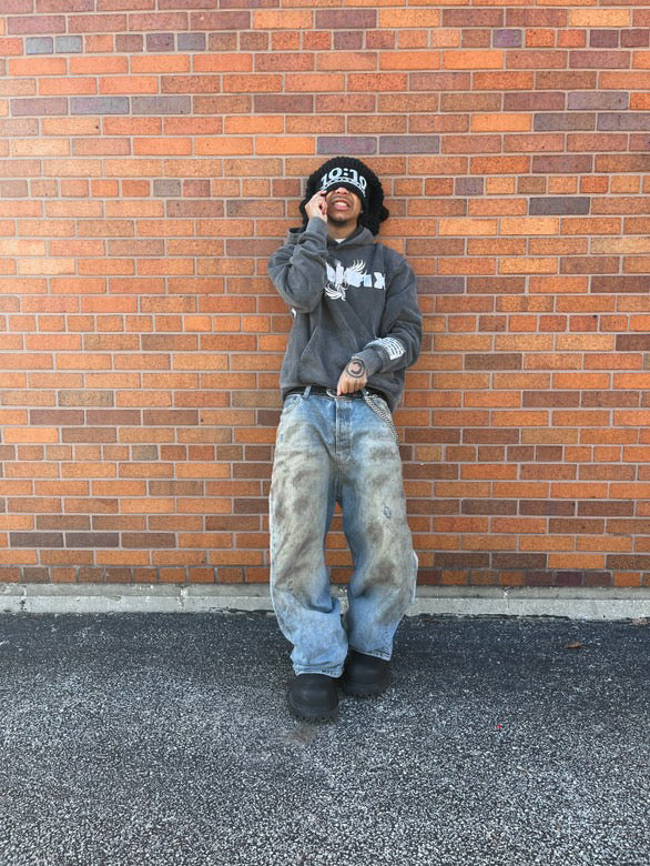 Grey Definition Hoodie