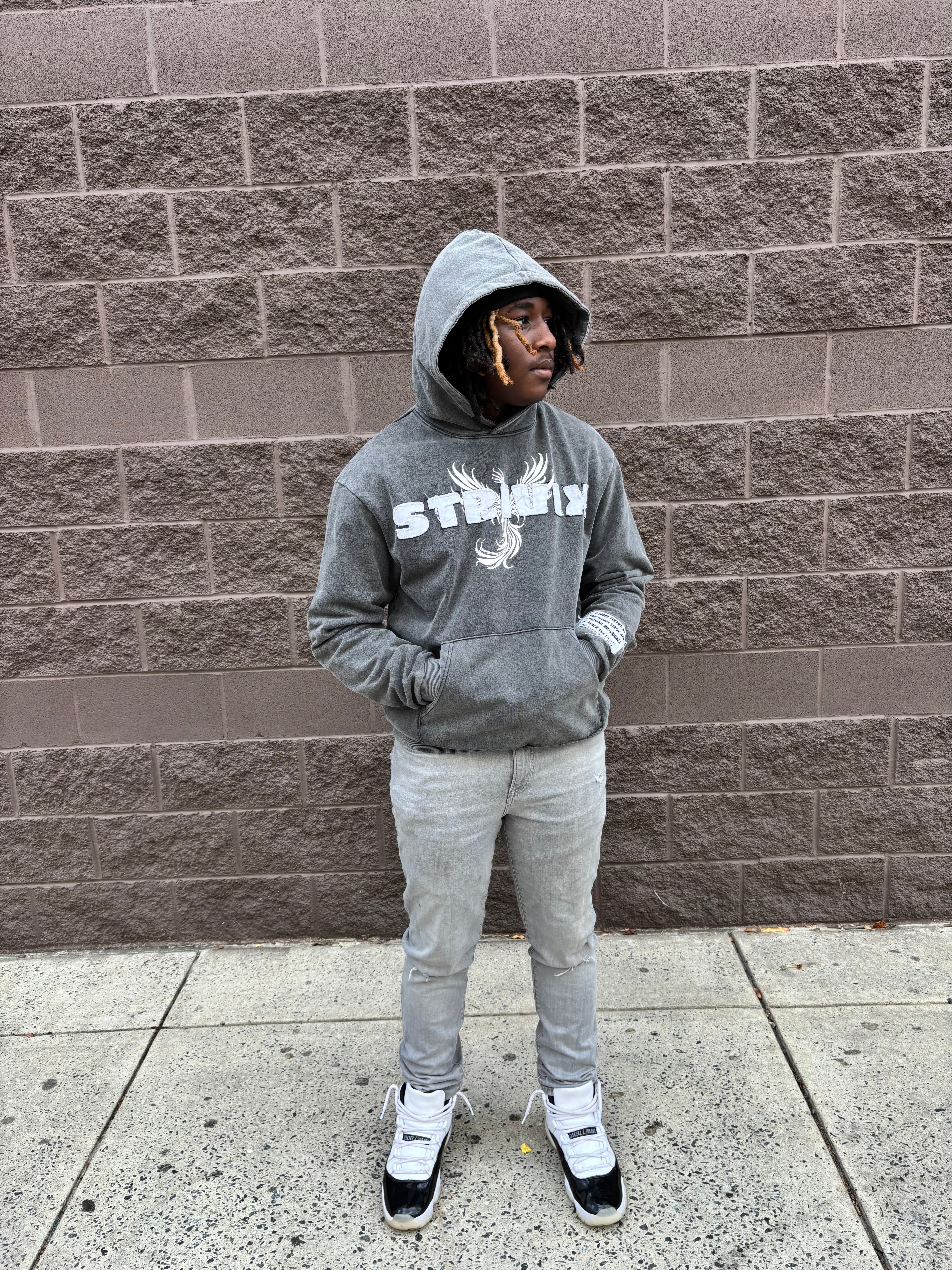Grey Definition Hoodie