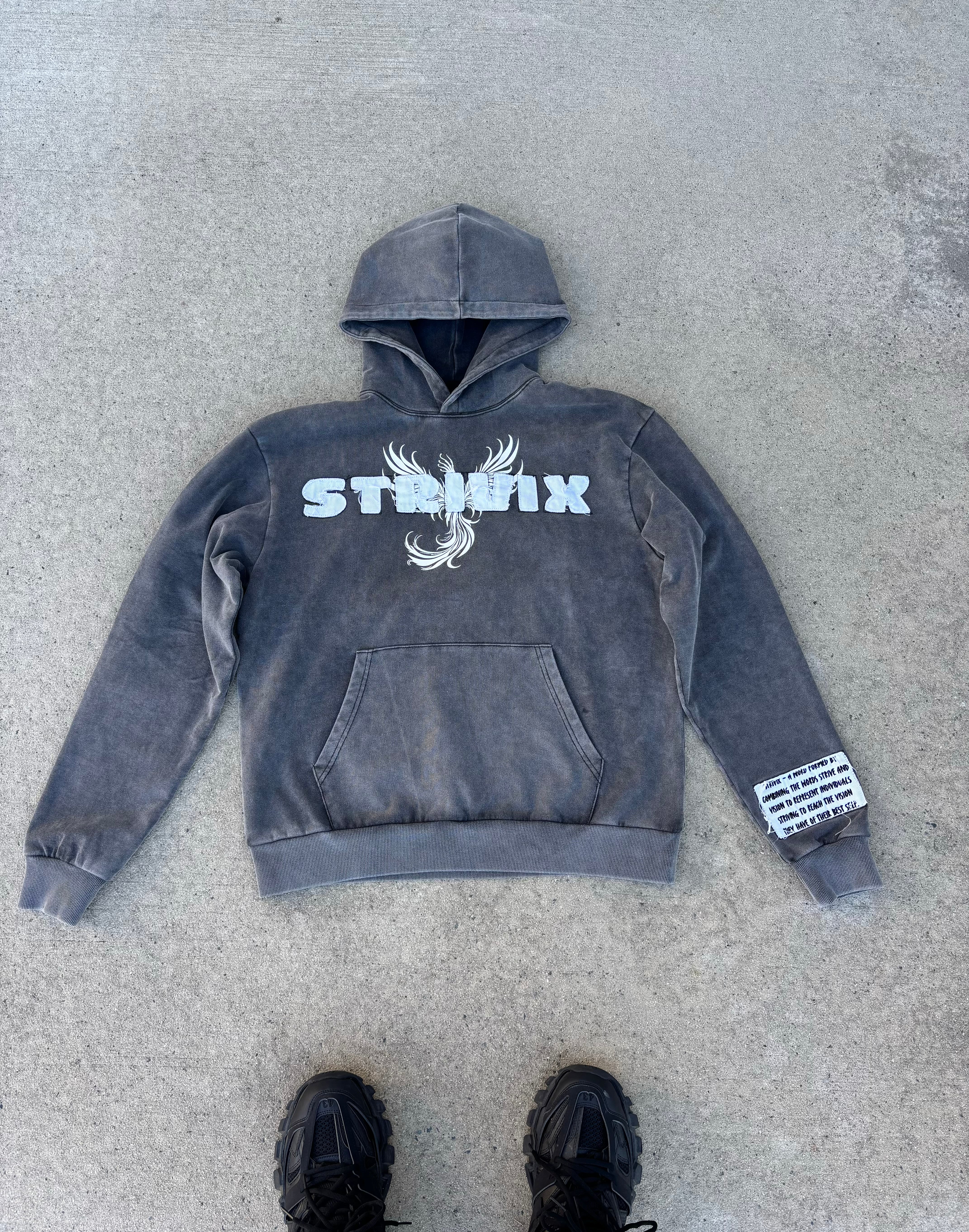 Grey Definition Hoodie